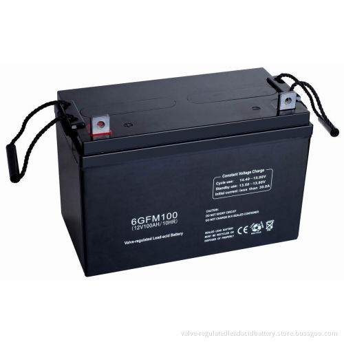 12v 100ah Solar Power System, Wind, Water, Nuclear Power Station Sla Gel Electrolyte Battery